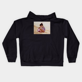 The Pink Sand Bucket Kids Hoodie